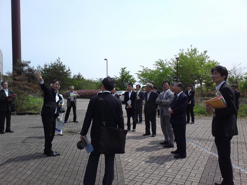 東北電力名取スポーツパーク視察 つねはる日記