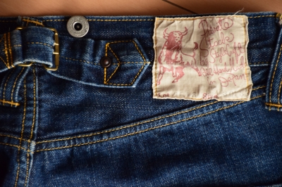 EVISU JEANS #2534 ダブルニーモデル 懐かしく