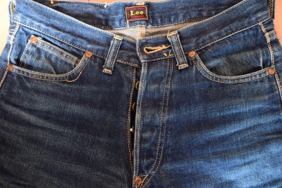 REAL McCOY'S Lee 101B (旧マッコイ Lee 101B) の色落ち REAL McCOY'S Lee 101B (旧マッコイ Lee 101B) の色落ち