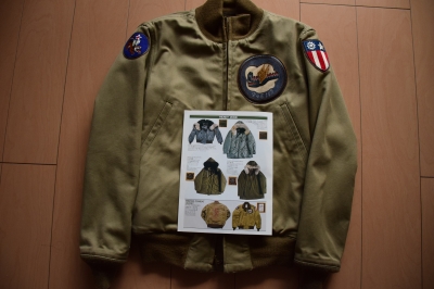 THE REAL McCOY'S Winter Combat Jacket Flying Tigers FS 旧