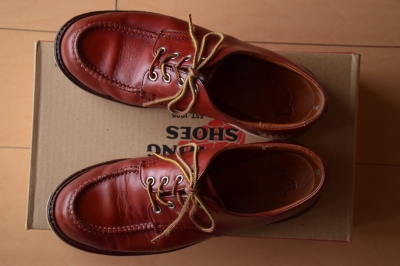 REDWING 8103 Oxford（レッドウィング 8103） - ブーツの経年