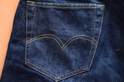 SILVER STONE G501XX （シルバーストーン/グランドオールズ）の色落ち