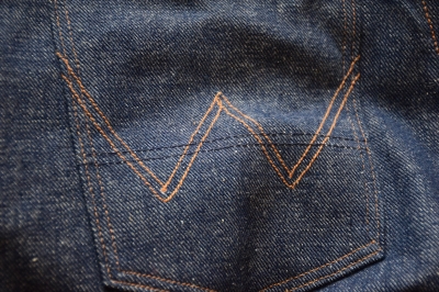 50's Wrangler 11MWZ 刺繍縦ベル - デッドストック | Gradation Blue 50's Wrangler 11MWZ 刺繍縦ベル - デッドストック | Gradation Blue