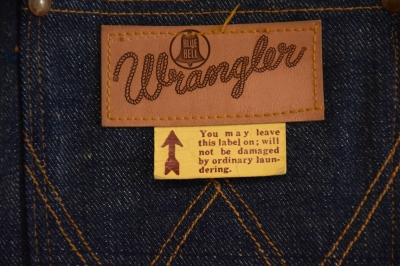 50's Wrangler 11MWZ 刺繍縦ベル - デッドストック | Gradation Blue 50's Wrangler 11MWZ 刺繍縦ベル - デッドストック | Gradation Blue