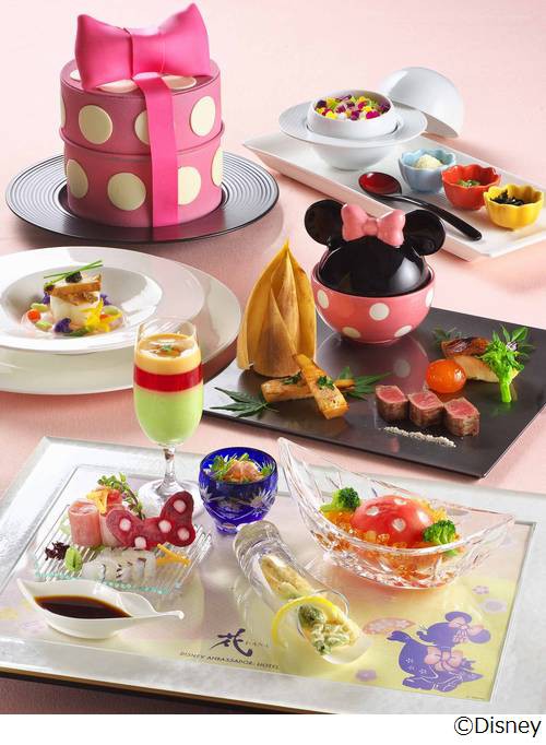 ディズニーの噂・裏技・裏話_ミニーマウスな会席料理が登場