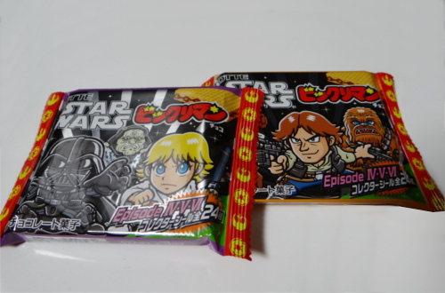 ディズニーの噂・裏技・裏話_「スター・ウォーズ」のビックリマンチョコを買ってみた