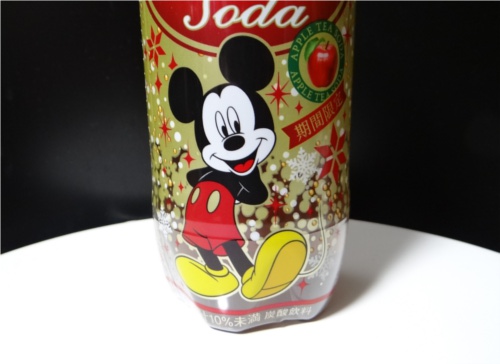 ディズニーのトリビア・裏話_午後の紅茶アップルティーソーダが新デザインになって期間限定発売