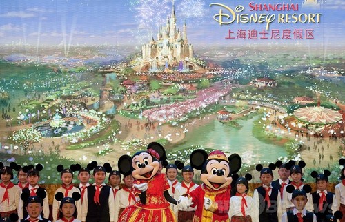 ディズニー雑学・トリビア・裏話_上海ディズニーランドのオープンを記念して巨大なミッキー田んぼアートが登場