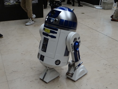 日テレタワーのスター・ウォーズ展示会_R2-D2