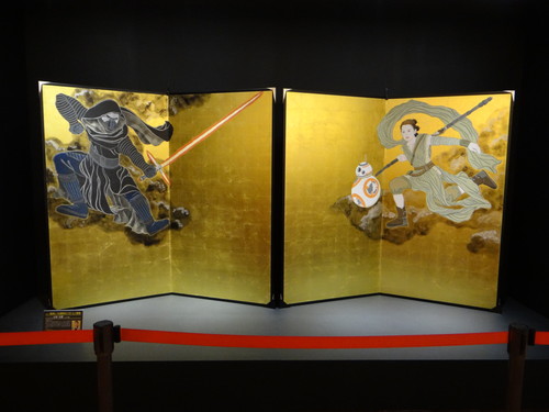 日テレタワーのスター・ウォーズ展示会_コラボ作品