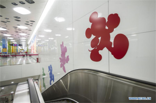 上海ディズニーの地下鉄駅「ディズニー・リゾート駅」が運行開始_4
