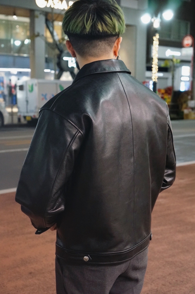 【timeisonレザー コーチジャケット】タイムイズオン A-1 【FLIGHT LEATHER JACKET】 | Time is on Blog