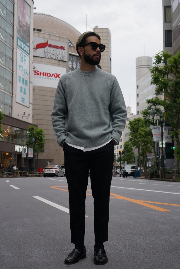 Time is on タイムイズオンMIX THROUGHT KNIT