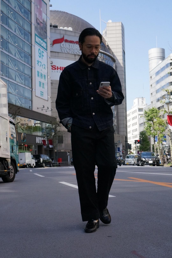 春、チノで履き回してみました。 | Time is on Blog