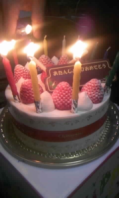 お誕生日ケーキ