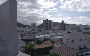 屋上から