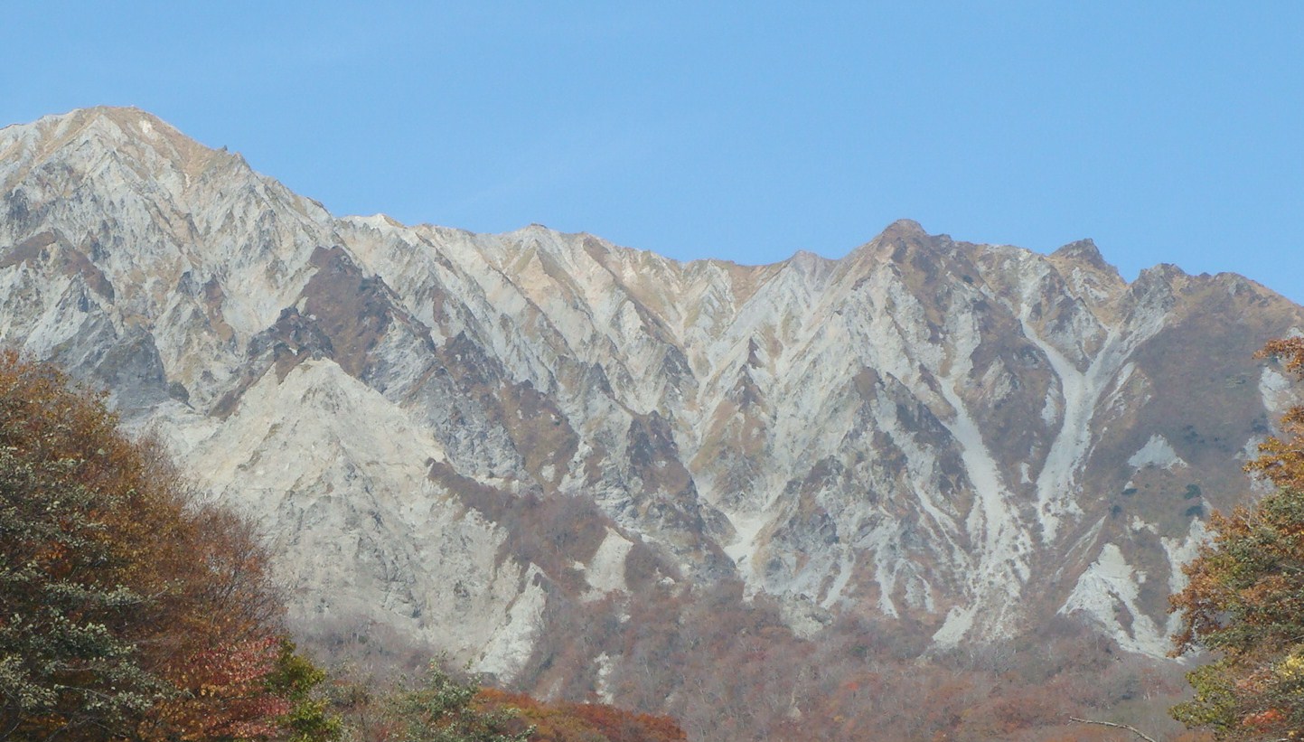 二の沢からの大山