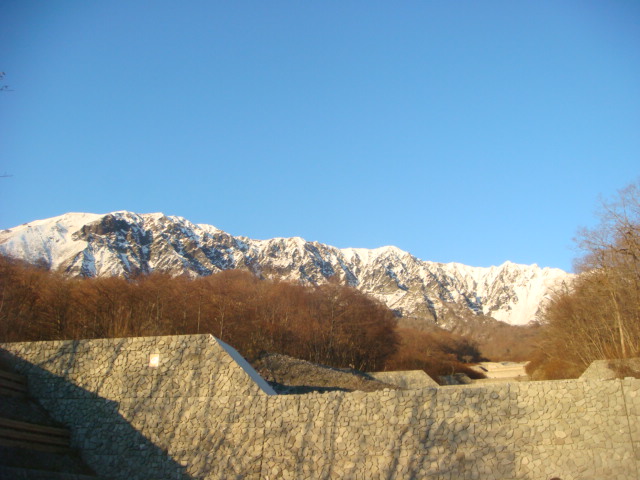 大山 二の沢から望む