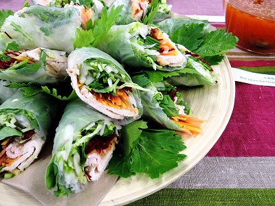 chicken生春巻き