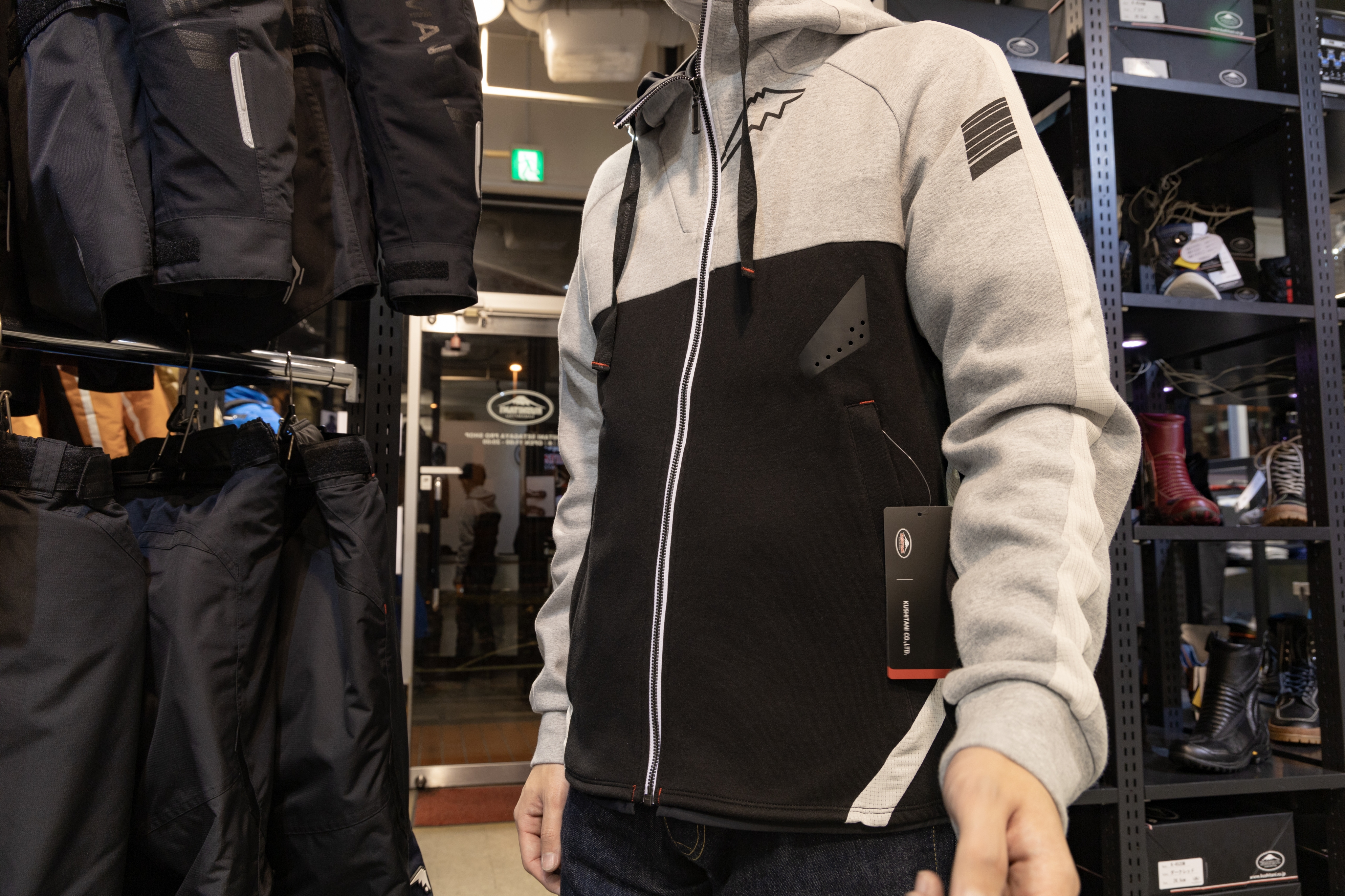 ☆☆値下げ☆☆KUSHITANI レブロフーディーボーダーCAFE K-1995 レブロフーディーボーダー入荷！:KUSHITANI三鷹店