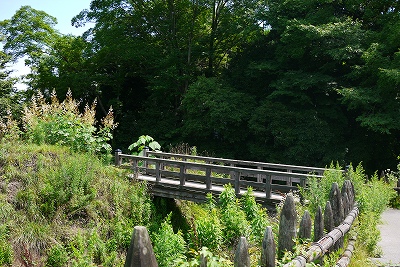 馬出の木橋