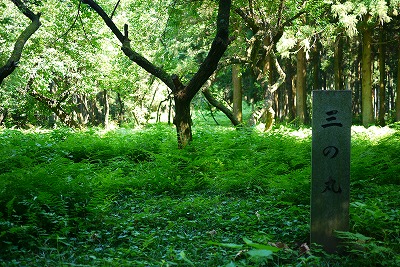 箕輪城三の丸