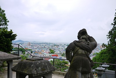 白虎隊自刃の地