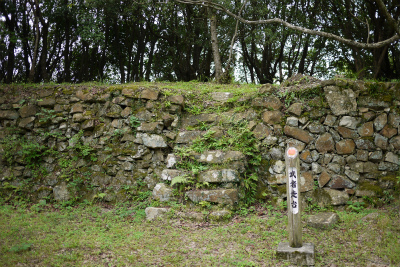 洲本城 武者走り