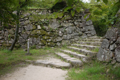 洲本城 本丸虎口
