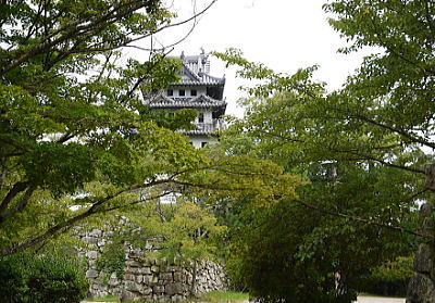 洲本城天守