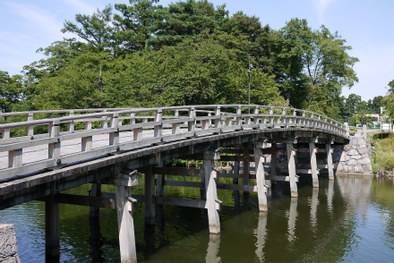 高田城 極楽橋