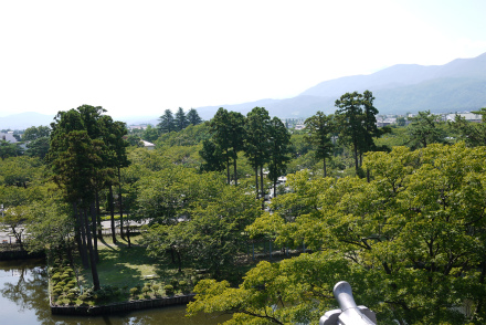 三重櫓からの眺め
