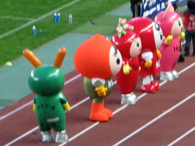 マスコットキャラクター集団