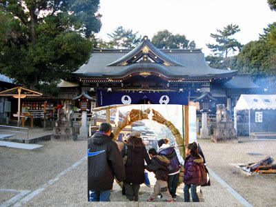 茅の輪くぐり神事