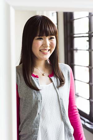 プロフィール写真、笑顔