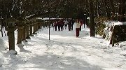 社務所前