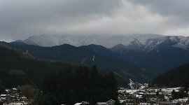 この日の朝9時の映像(御杖村HPより)
