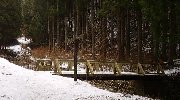 この橋が尾根ルートの始まり