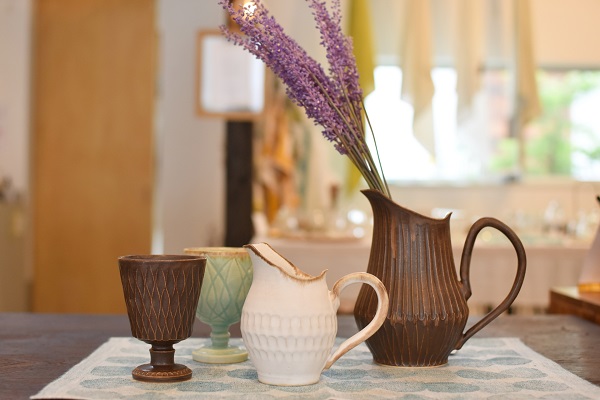 笠間焼　花器 笠間焼 荒田耕治作 花瓶花器 - メルカリ