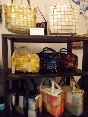 はるべ harube バッグ クリスタル 豚皮