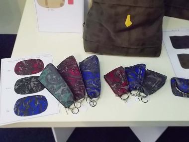 はるべ harube 東京展示会 たとかーふ クリスタル 財布 バッグ