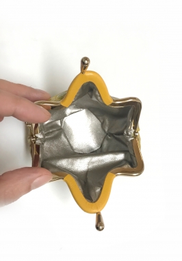 はるべ Harube Pigエナメルがま口星型
