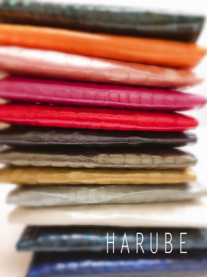 はるべ Harube エナメルクロコ L字 財布