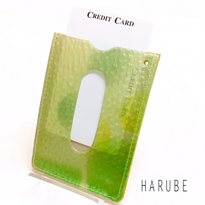 はるべ Harube クリスタル パスケース