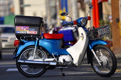 カブ１１０の全塗装 モトブラン ブログ Moto Blanc