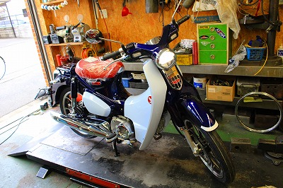 C125インプレッション モトブラン ブログ Moto Blanc