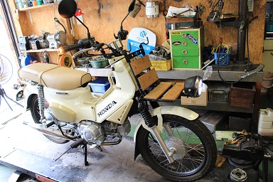 ホンダクロスカブ110 発送はできません。取りに来られる方のみ。京都 