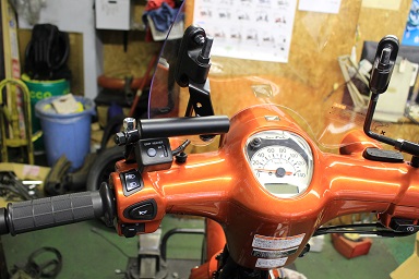 色々と試してみます・・・ | スーパーカブのカスタムin京都モトブラン