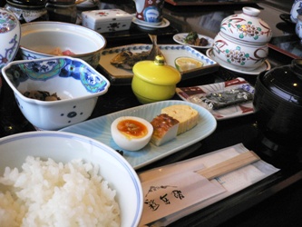 彩岳館朝食