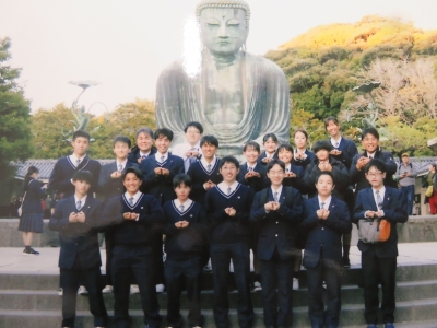 集合写真　修学旅行 